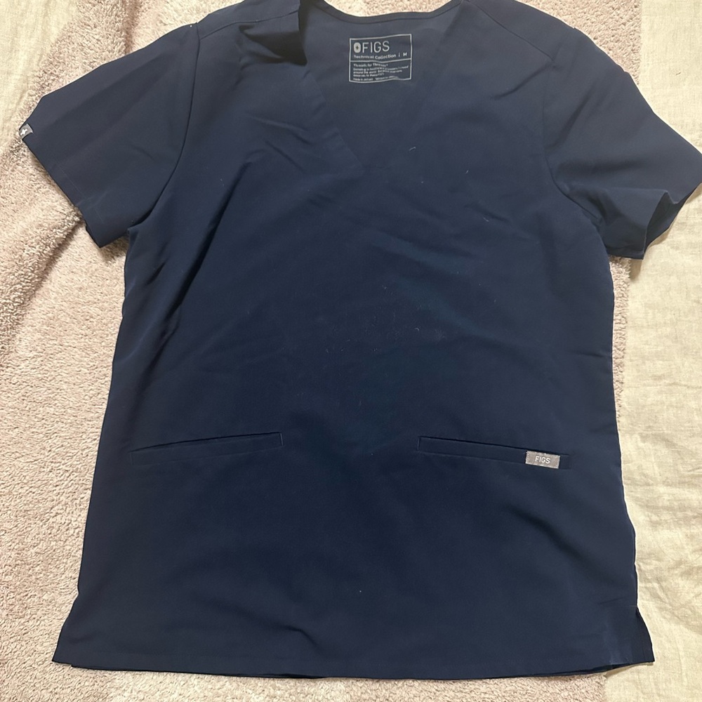 Figs Women’s Navy Blue Shirt